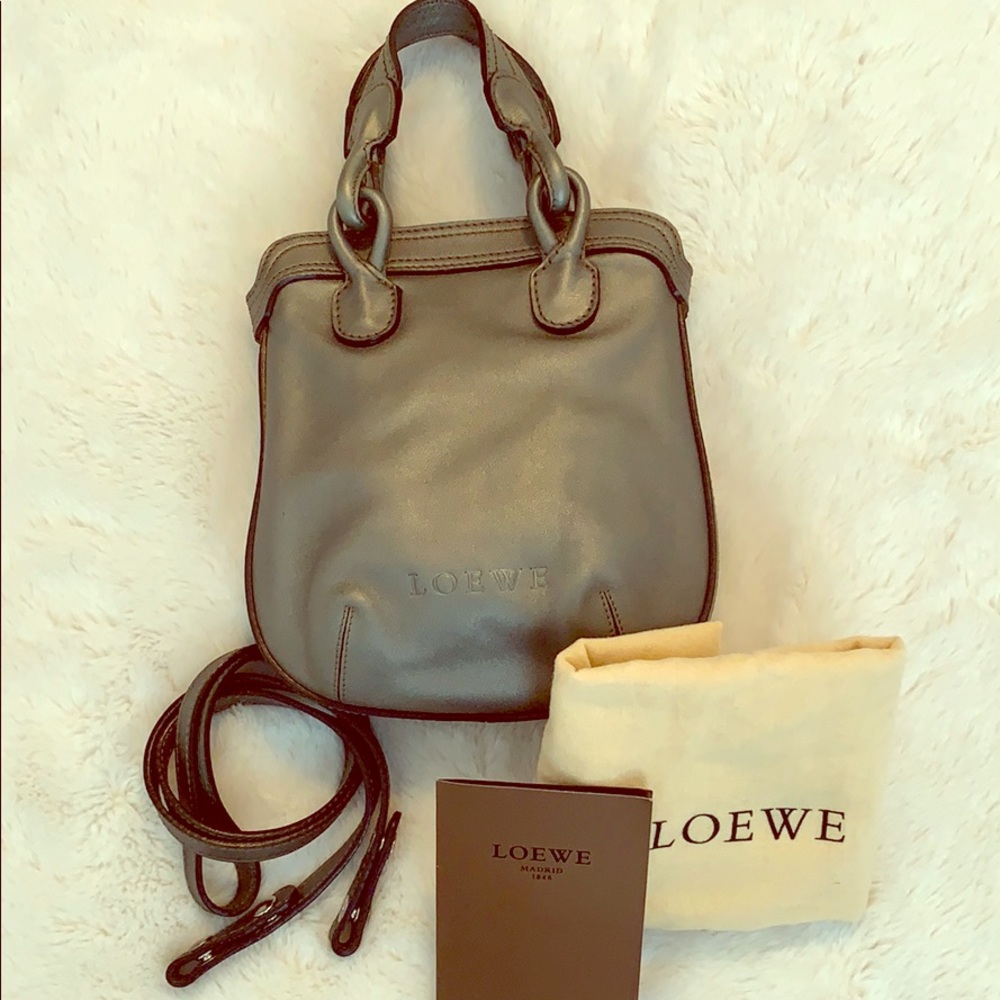 LOEWE small shoulder bag green